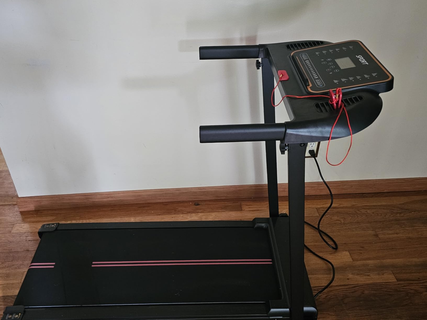 Treadmills for Home Walking Pad - Foldable Treadmill Under Desk with Handle Bar 0.6-6.2 MPH Portable Folding Pads Compact Running Machine customer photo 1