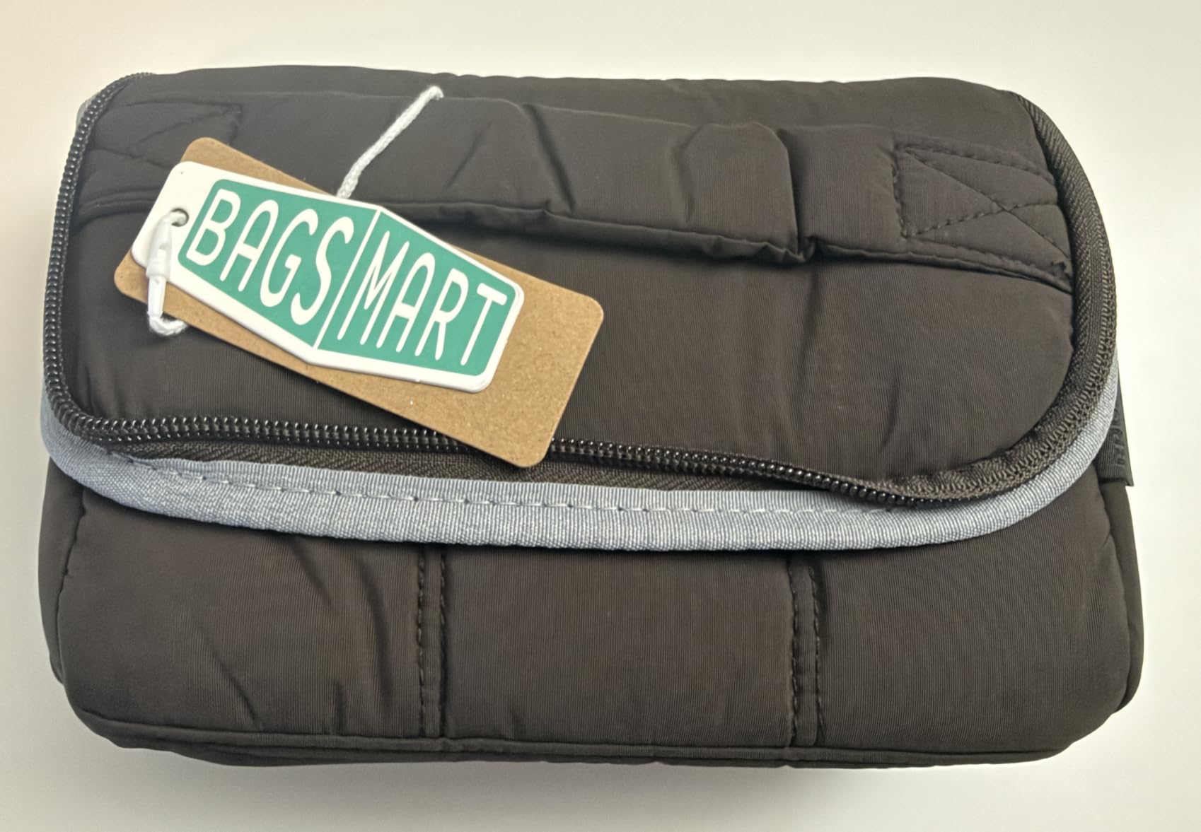 BAGSMART 2 in 1 Quilted Camera Sling Bag for Mirrorless Camera, Black customer photo 1