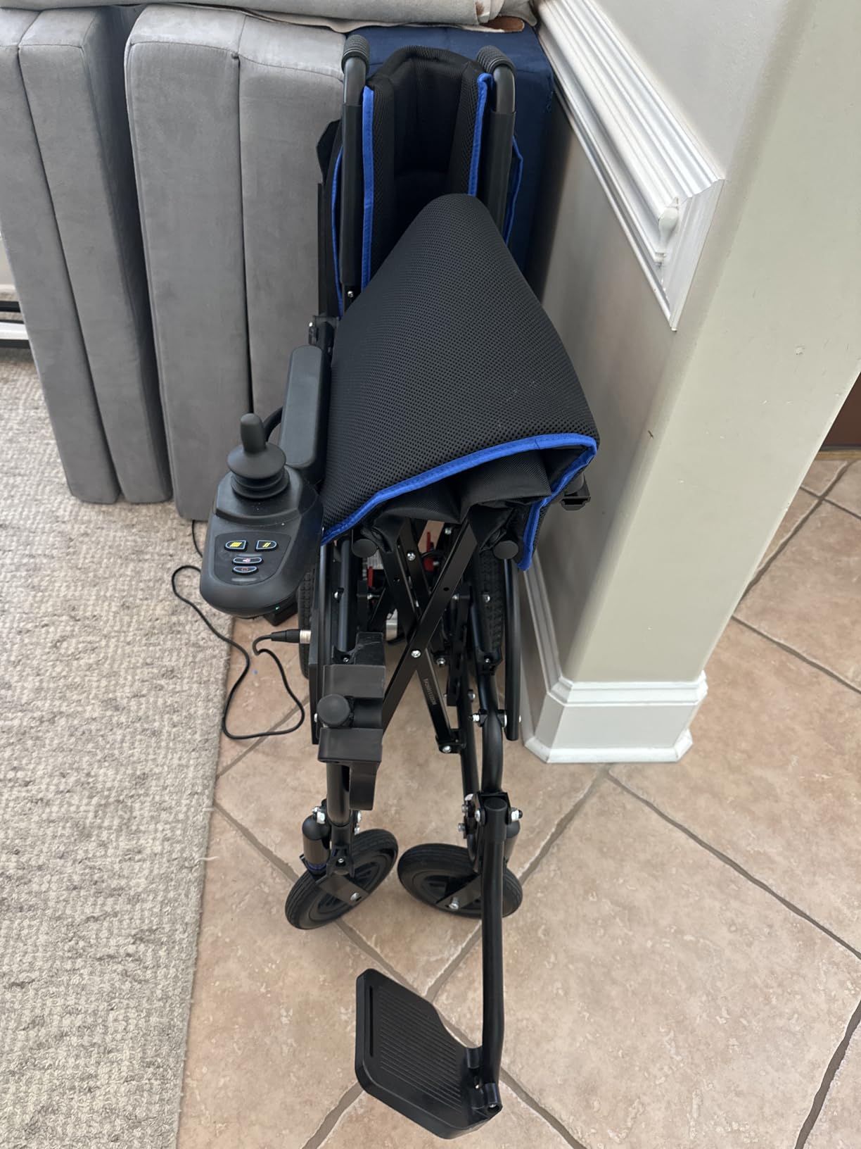 Vive Ultra Lightweight Electric Wheelchair for Adults - Foldable Power customer photo 1