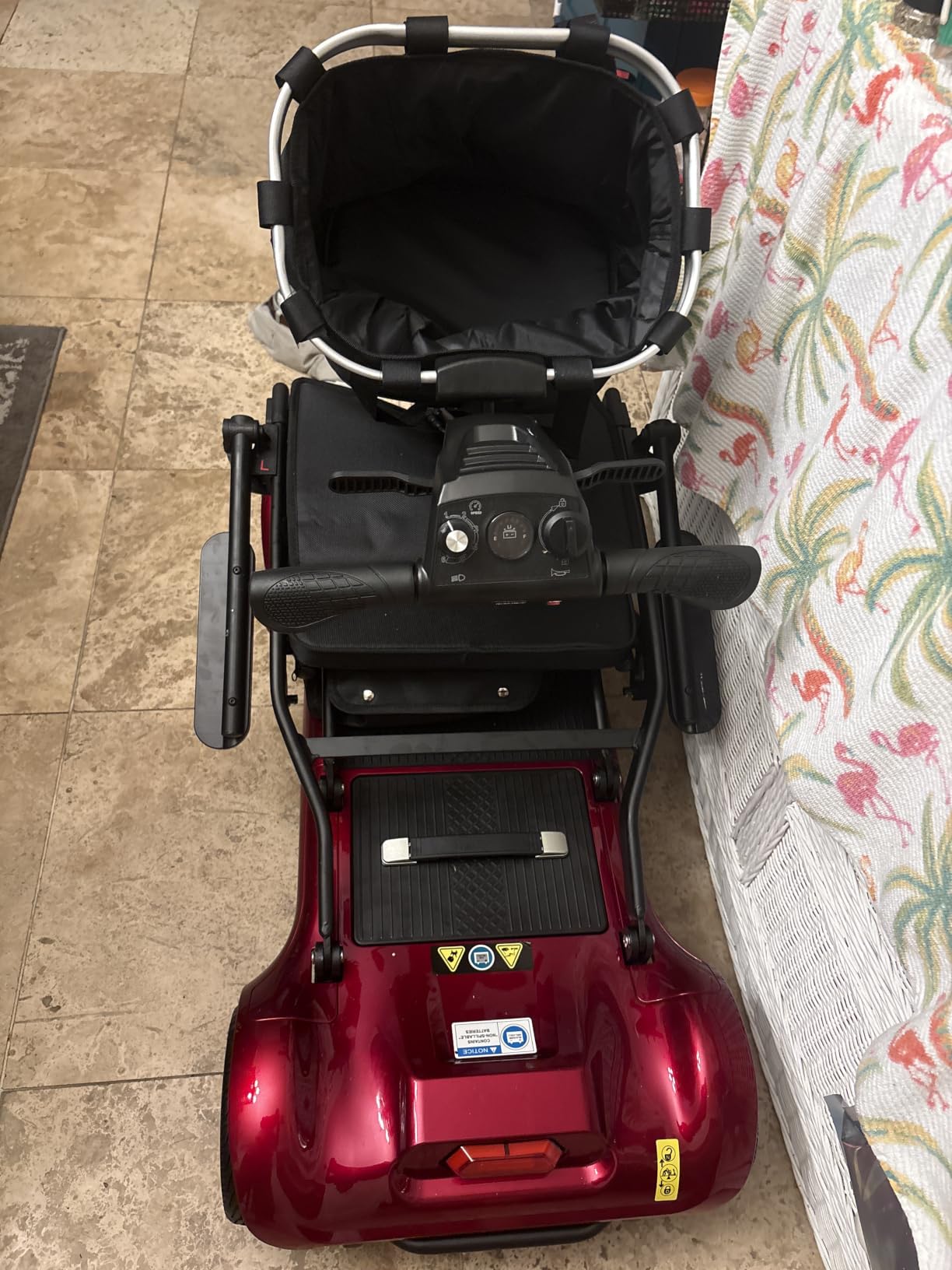 Lightweight Mobility Scooter for Adult & Seniors Cruise & Airline Approved customer photo 1