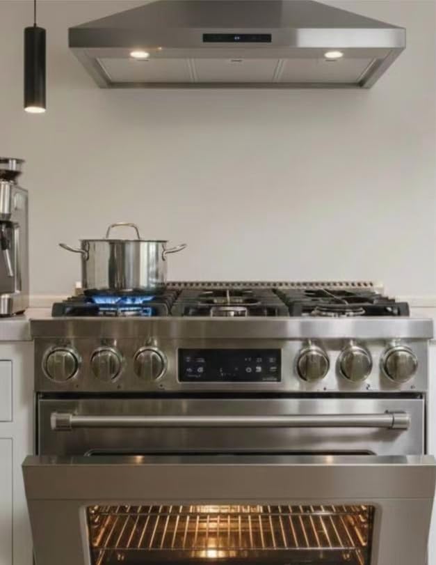 AAOBOSI 36 Inch Gas Range with 6 Burners, 6.0 Cu. Ft. Convection Oven customer photo 2