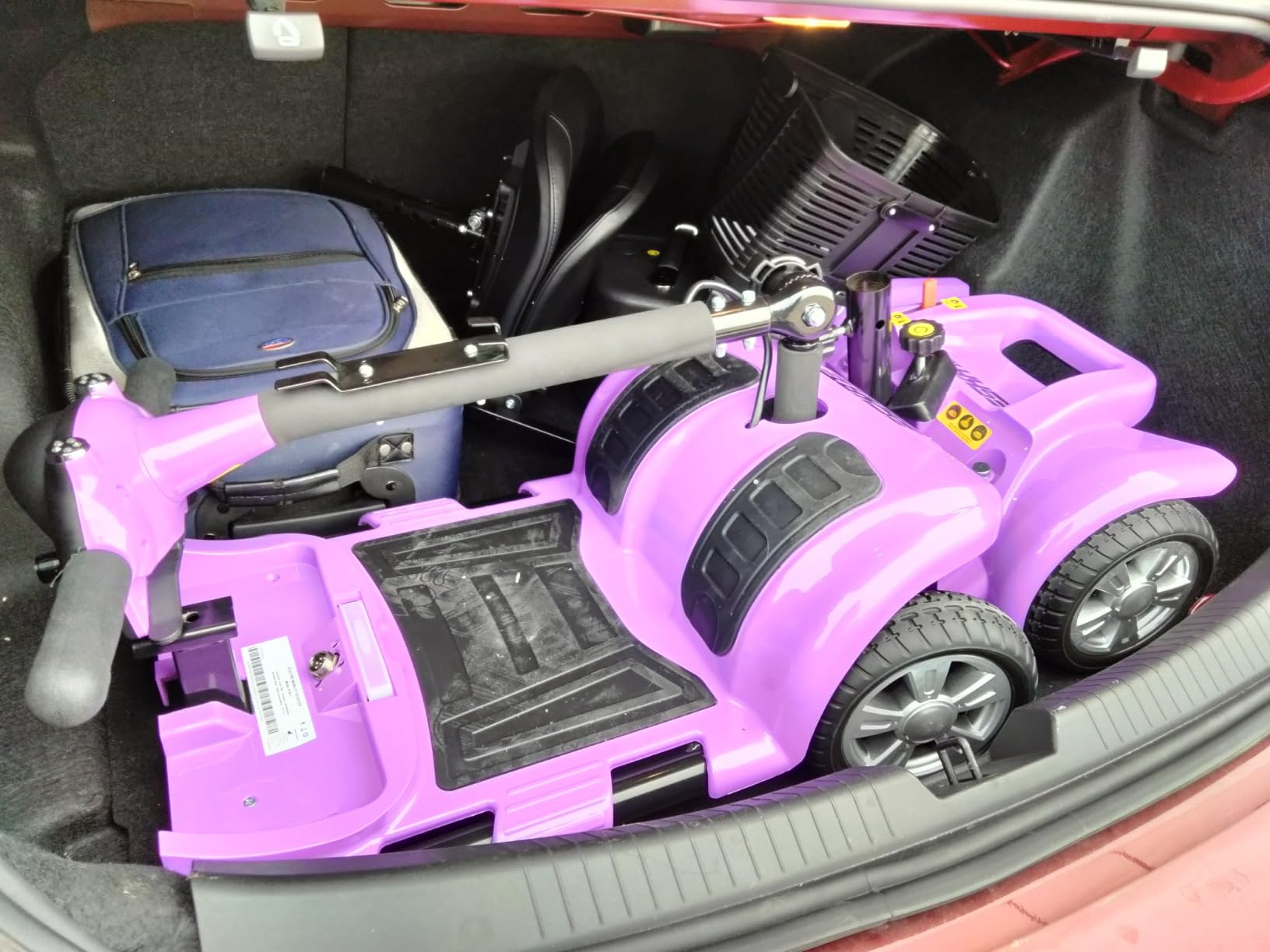 Mobility Scooter for Adults & Senior, Foldable 4 Wheels Electric Scooter customer photo 1