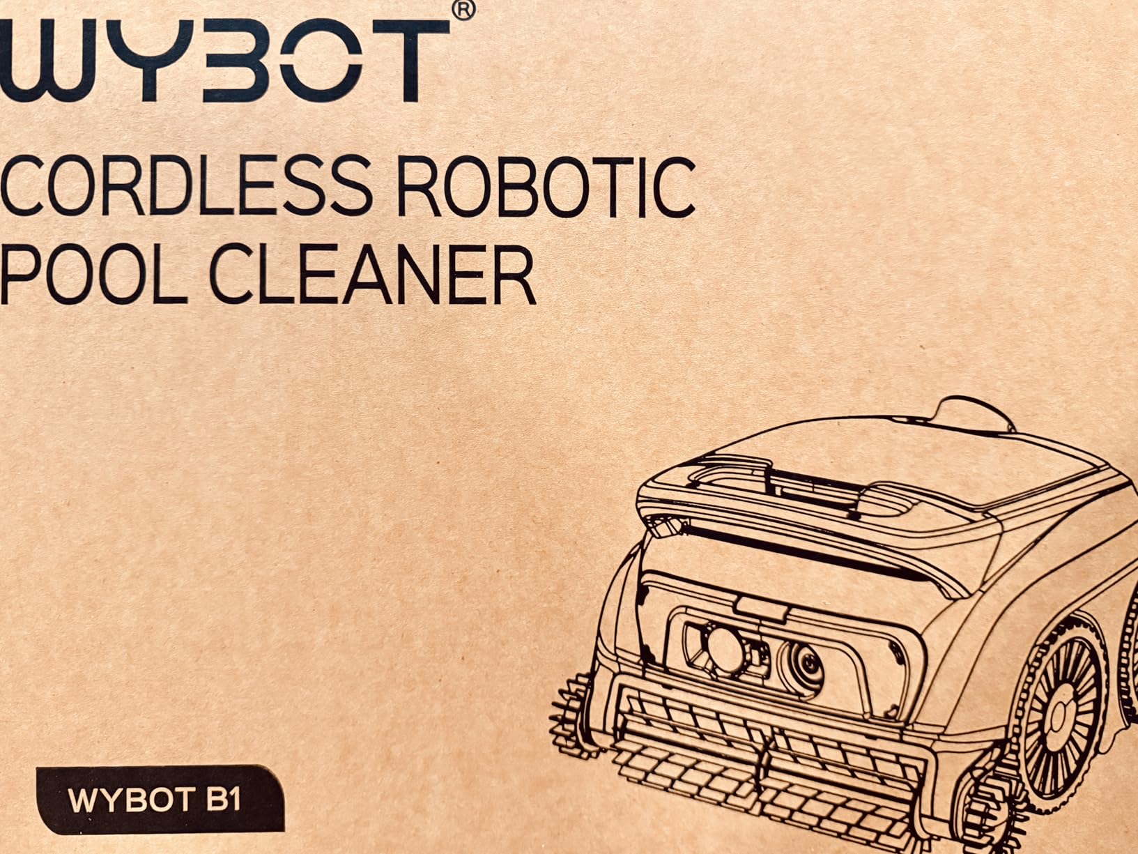 WYBOT B1 Cordless Robotic Pool Vacuum Pool Cleaner Robot for Inground Pools customer photo 2