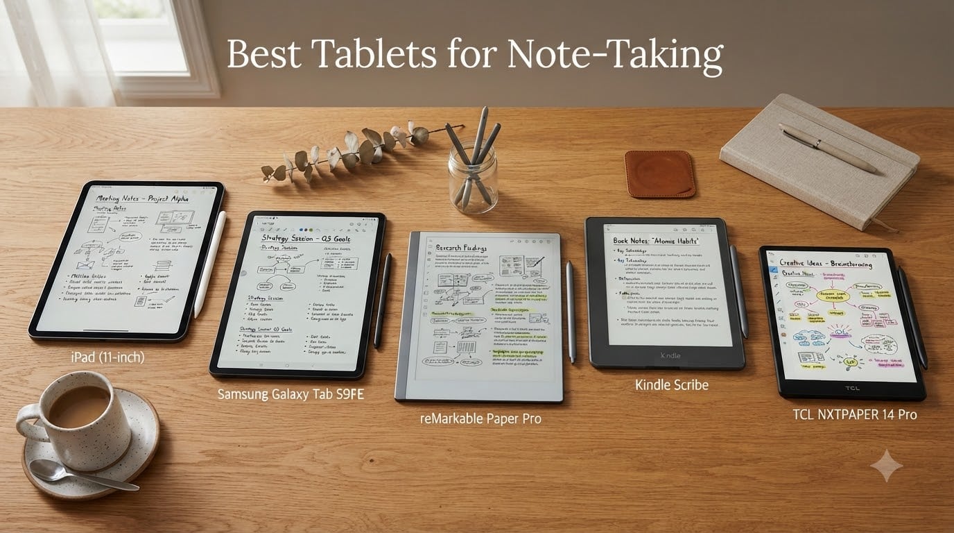 Best Tablets for Note-Taking