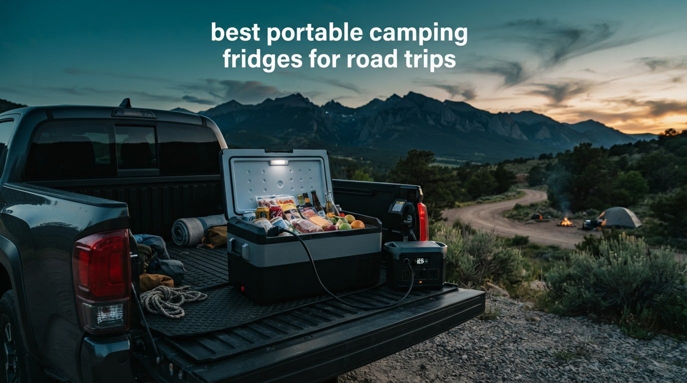 best portable camping fridges for road trips