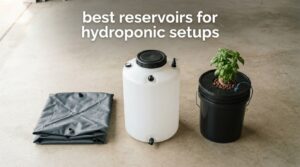 best reservoirs for hydroponic setups