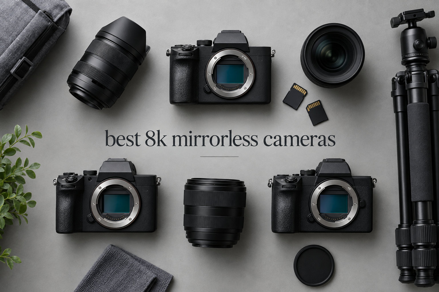 best 8k mirrorless cameras
