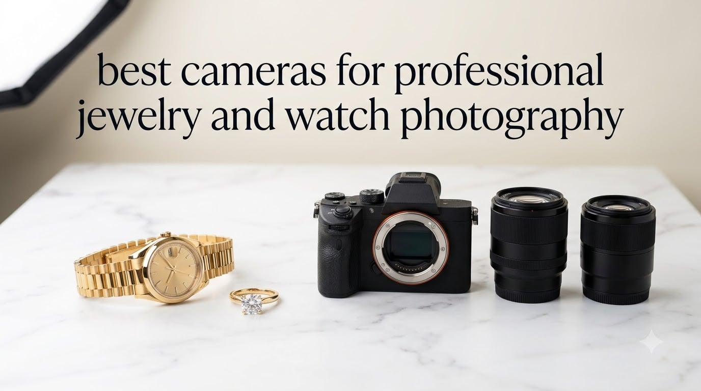 best cameras for professional jewelry and watch photography