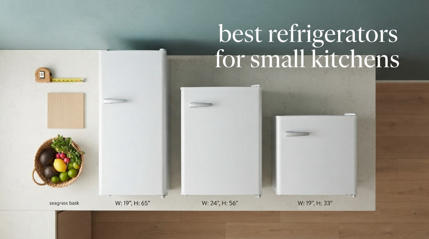 best refrigerators for small kitchens