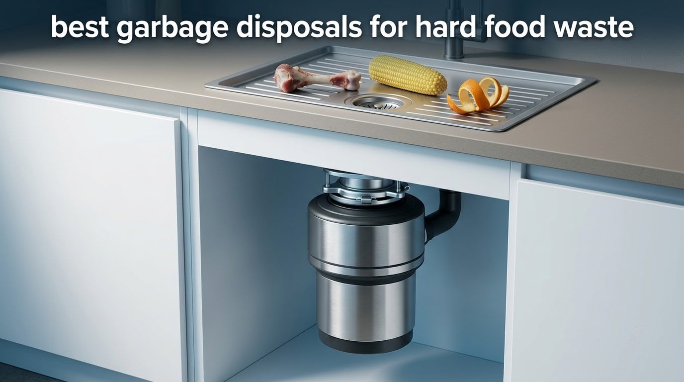 best garbage disposals for hard food waste