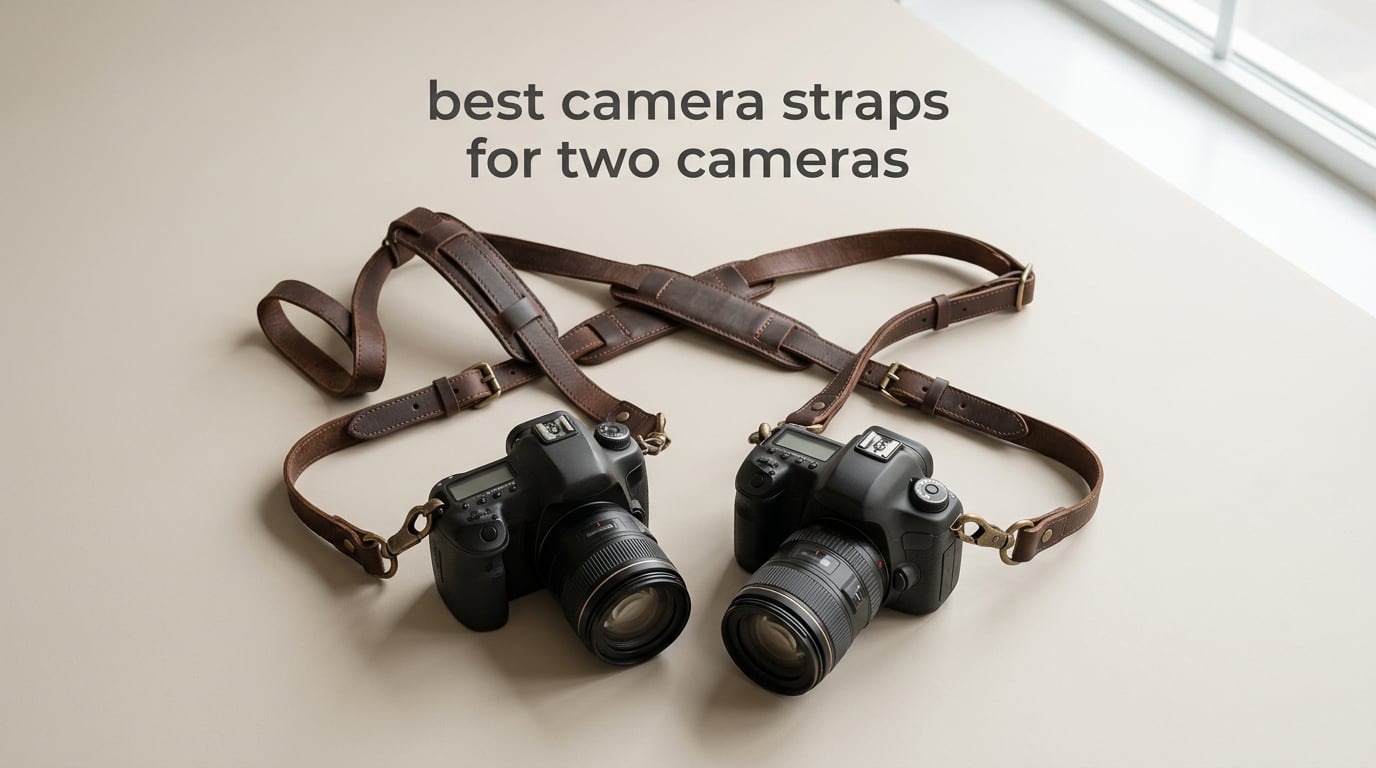best camera straps for two cameras