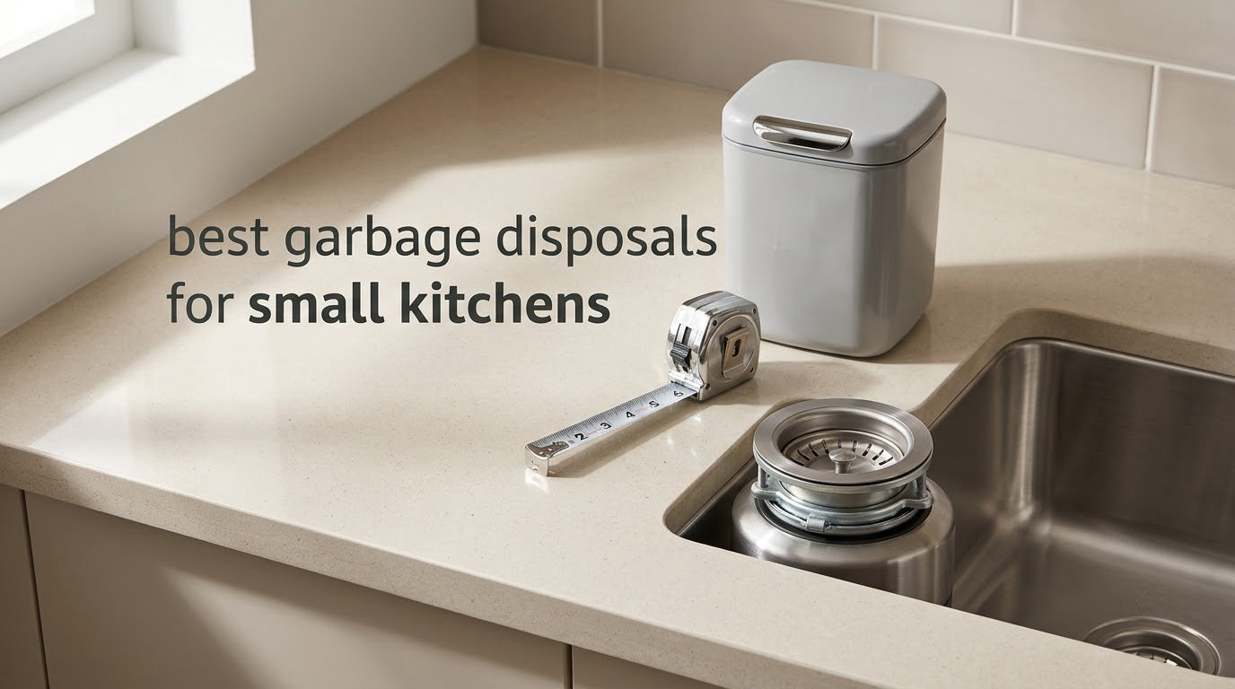 best garbage disposals for small kitchens