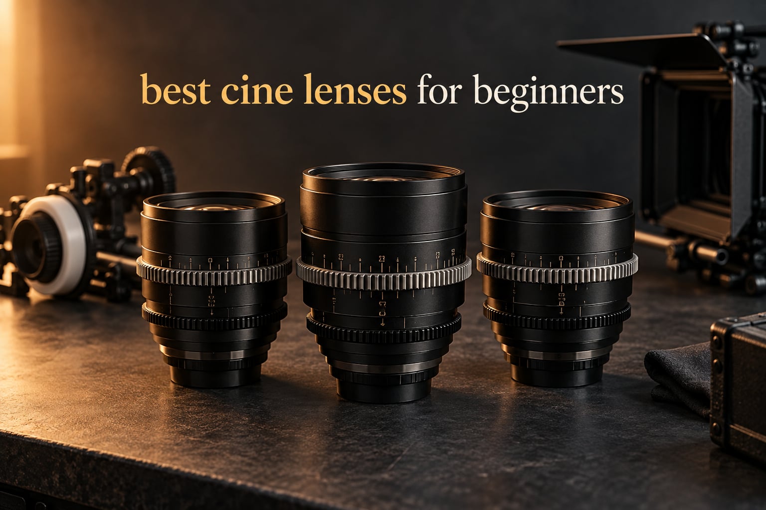 best cine lenses for beginners