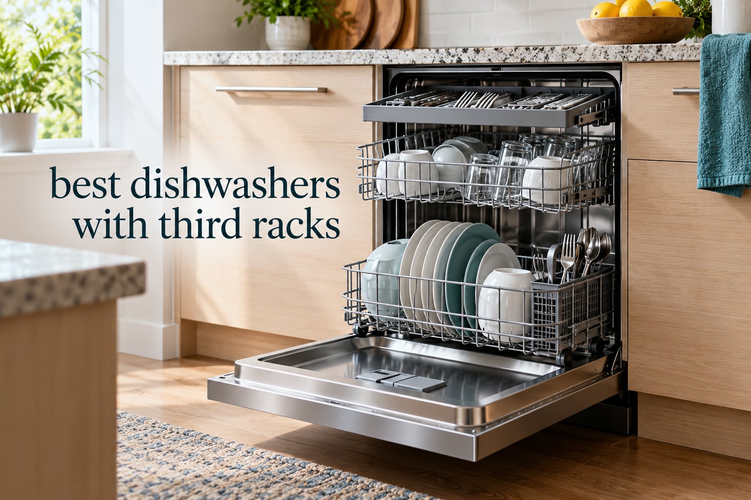 best dishwashers with third racks