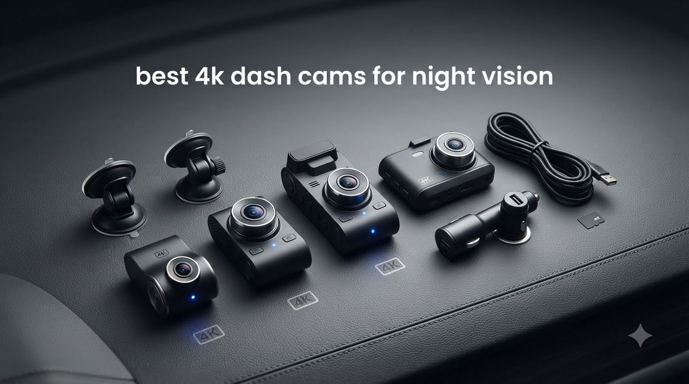 best 4k dash cams for night vision