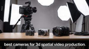 best cameras for 3d spatial video production