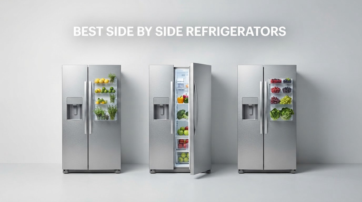 best side by side refrigerators