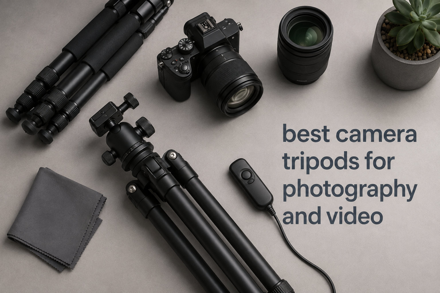 best camera tripods for photography and video