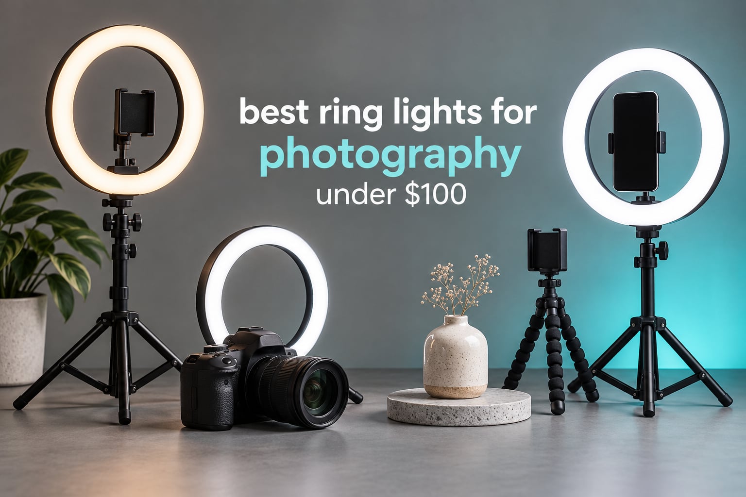 best ring lights for photography under $100