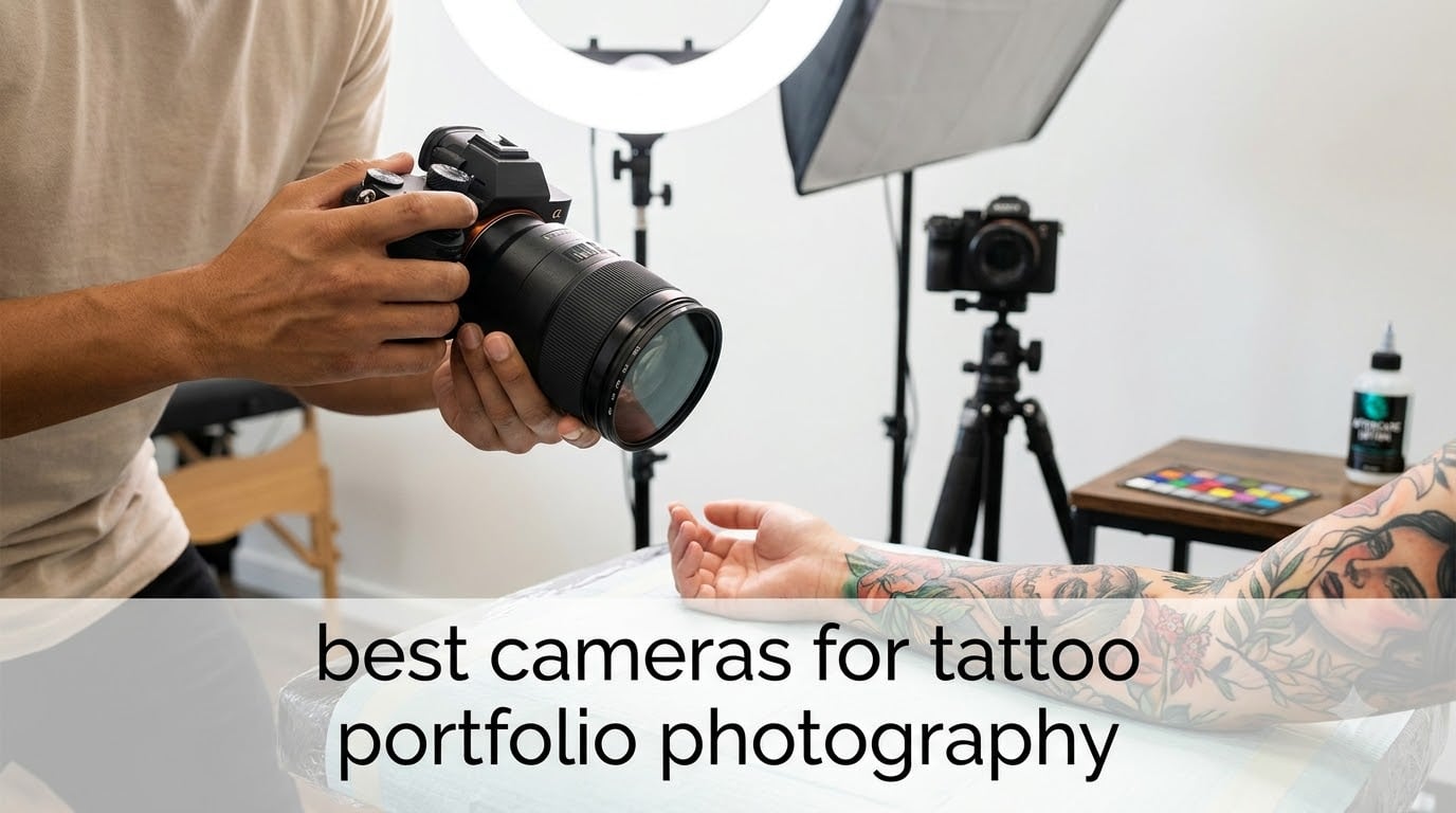 best cameras for tattoo portfolio photography