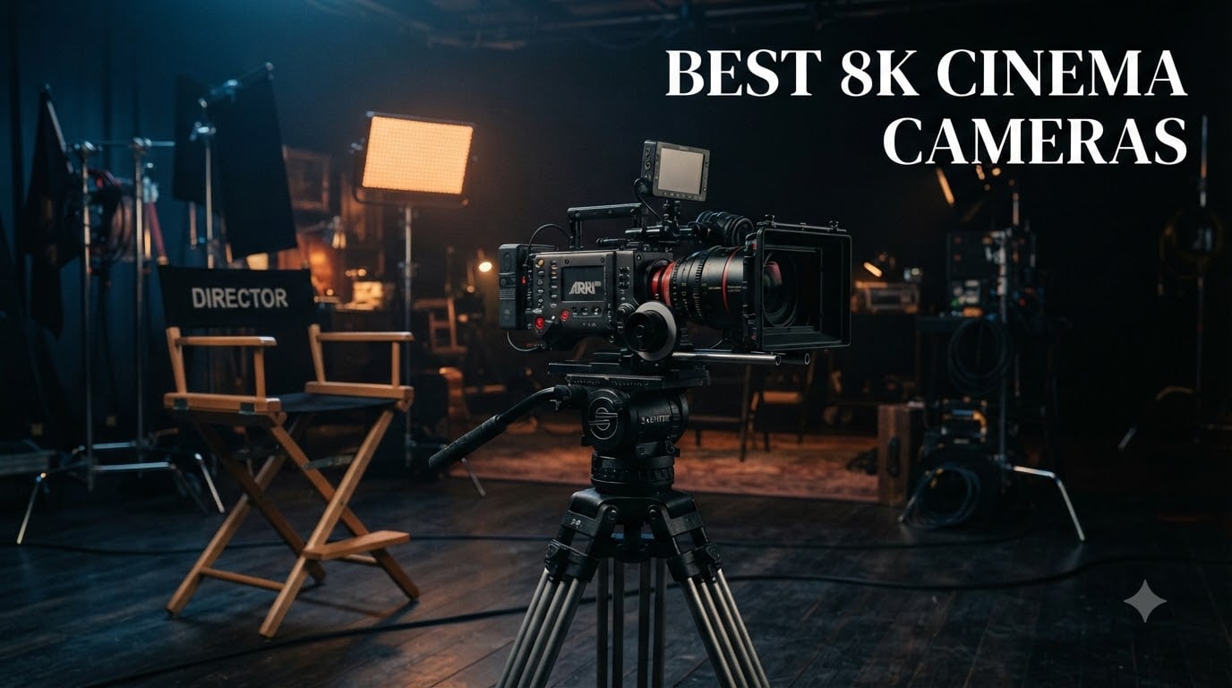 best 8k cinema cameras