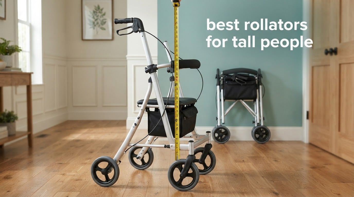 best rollators for tall people