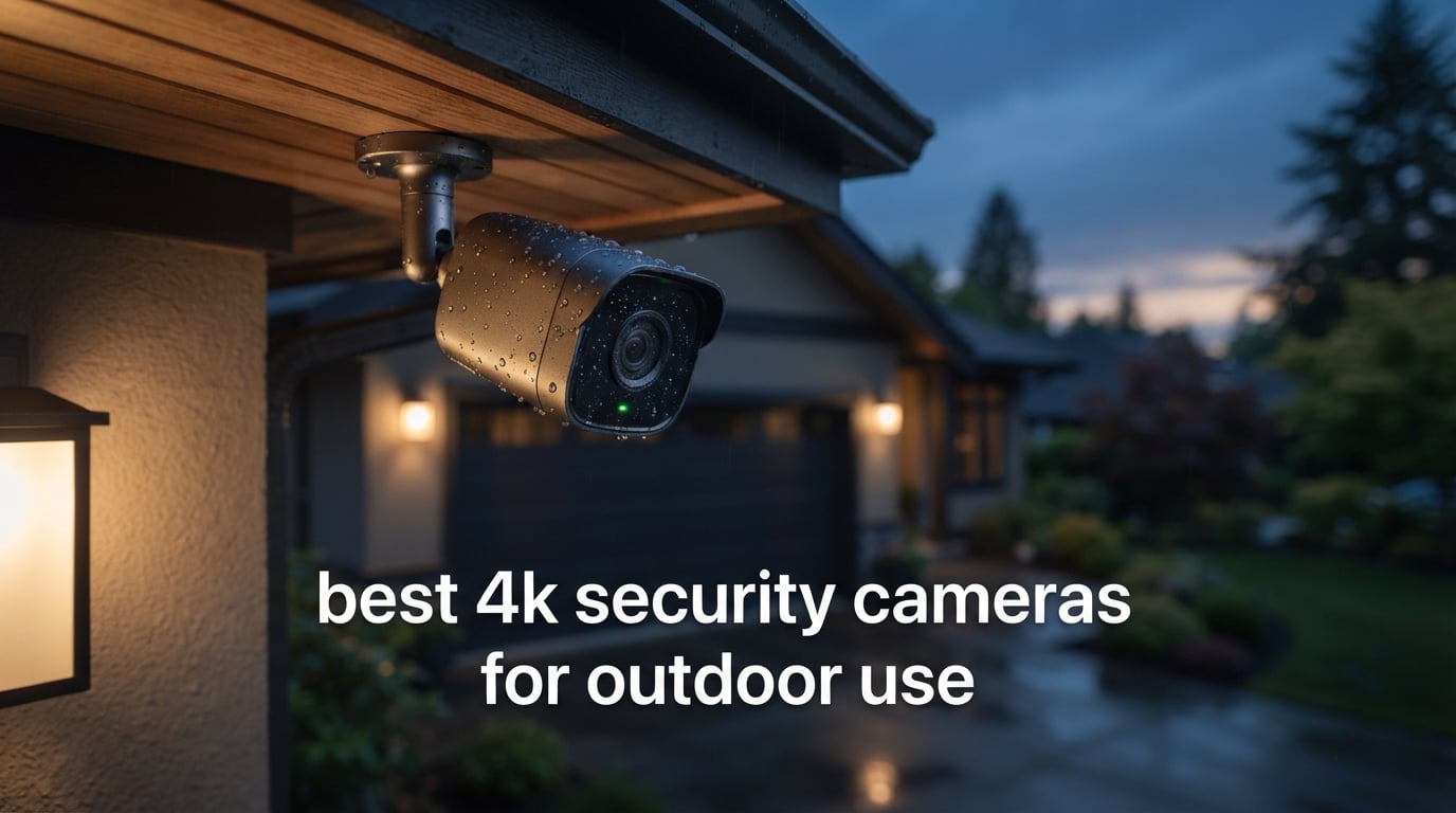 best 4k security cameras for outdoor use