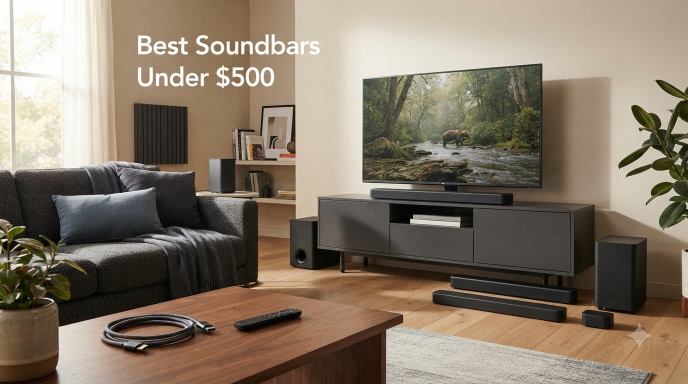Best Soundbars Under $500
