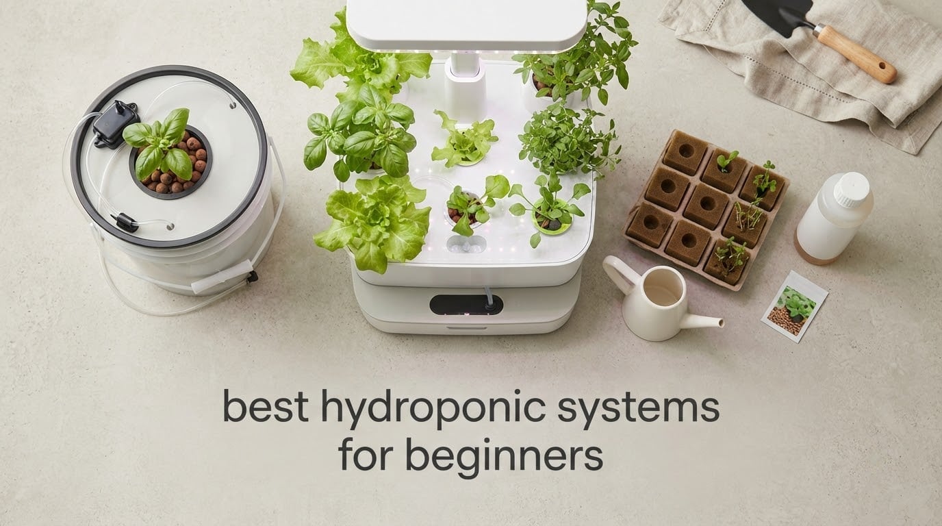 best hydroponic systems for beginners