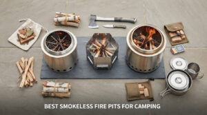 best smokeless fire pits for camping