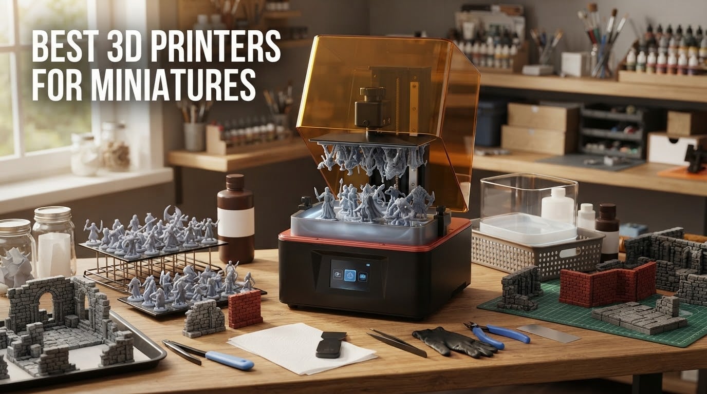 best 3d printers for miniatures