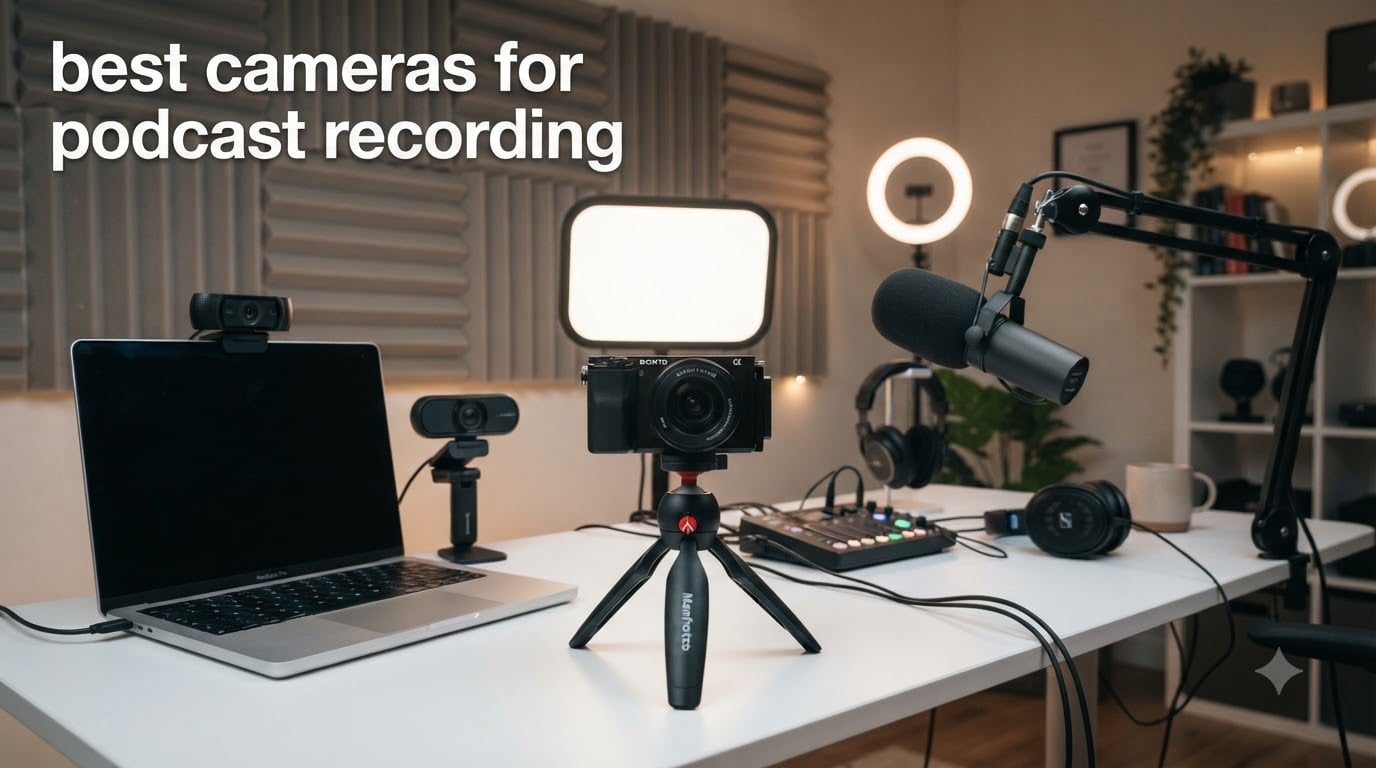 best cameras for podcast recording