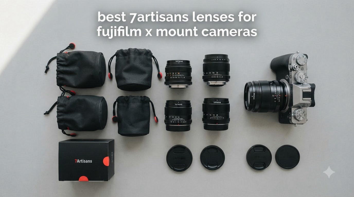 best 7artisans lenses for fujifilm x mount cameras