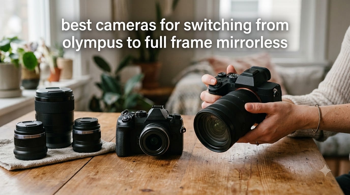 best cameras for switching from olympus to full frame mirrorless