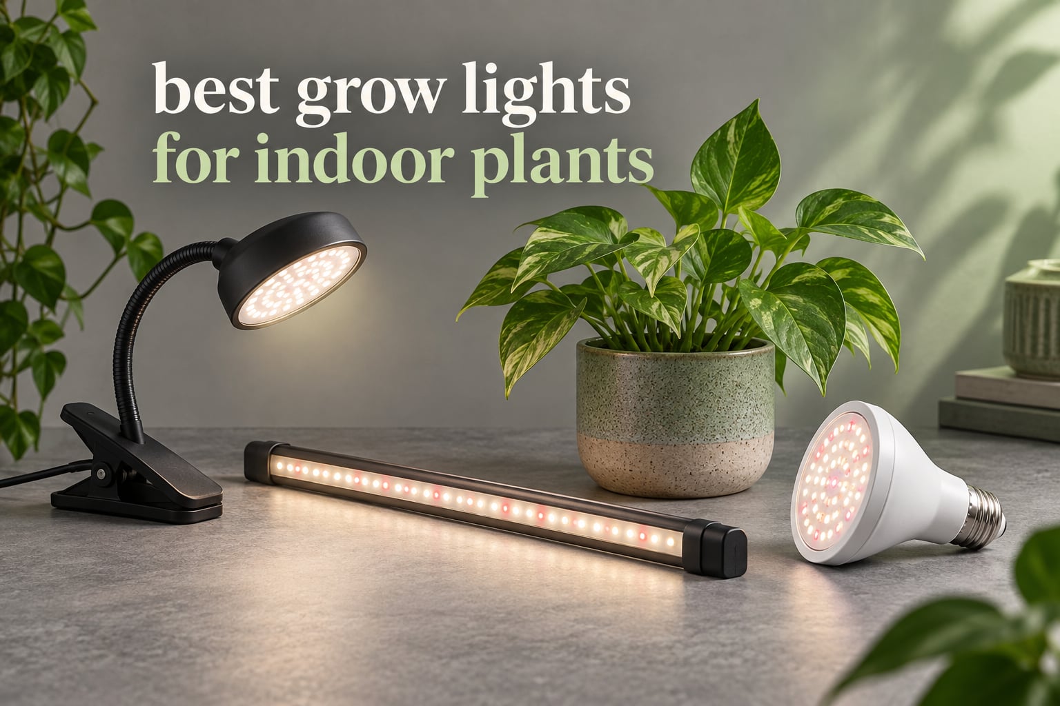 best grow lights for indoor plants