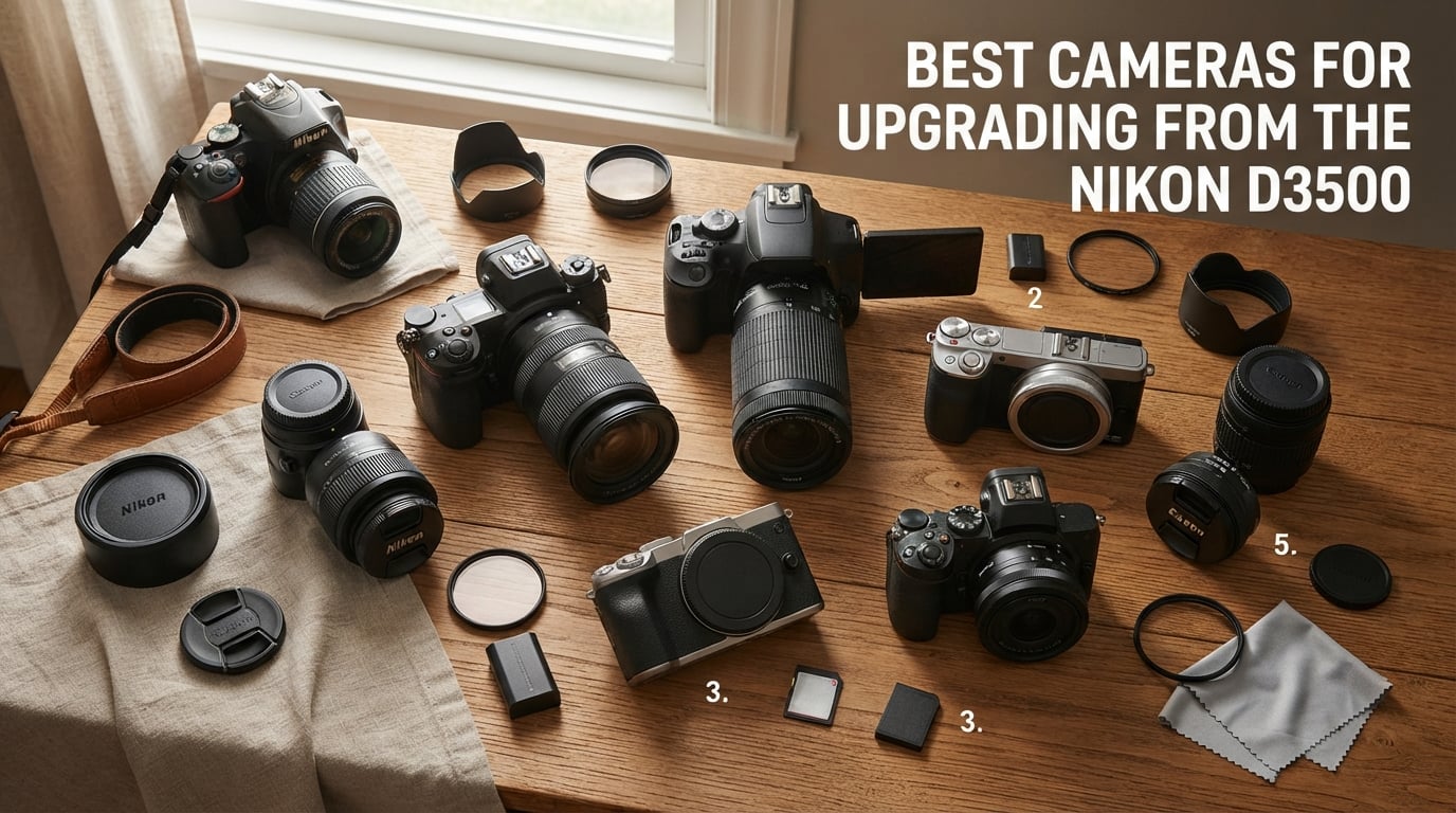 best cameras for upgrading from the nikon d3500