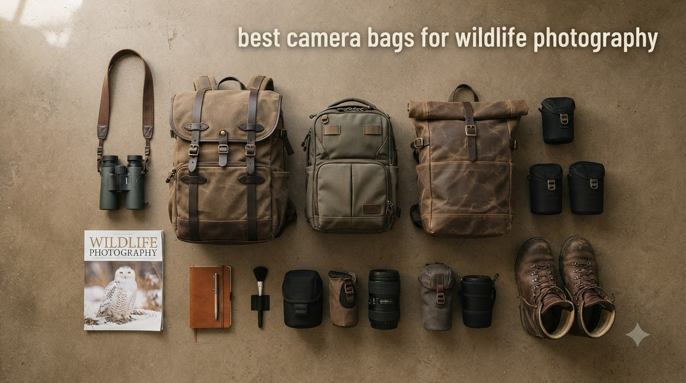 best camera bags for wildlife photography