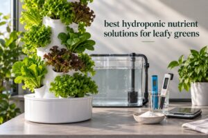 best hydroponic nutrient solutions for leafy greens