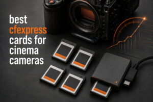 best cfexpress cards for cinema cameras