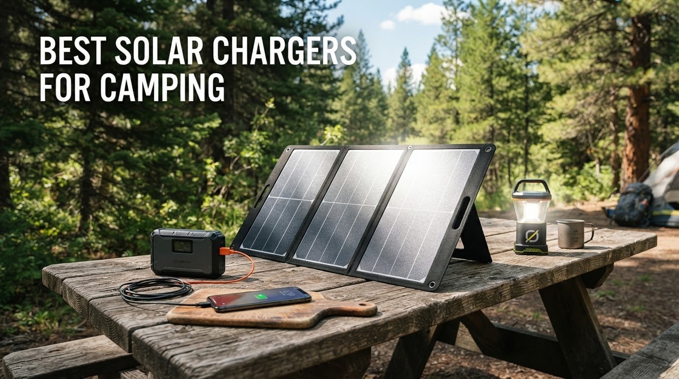 best solar chargers for camping