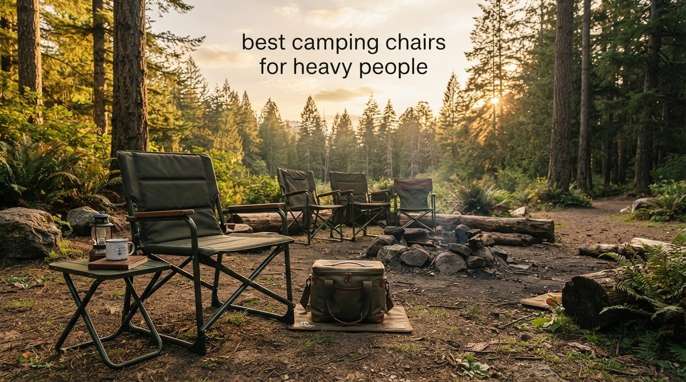 best camping chairs for heavy people