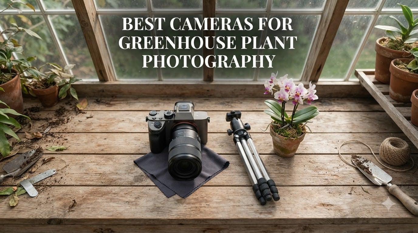 best cameras for greenhouse plant photography