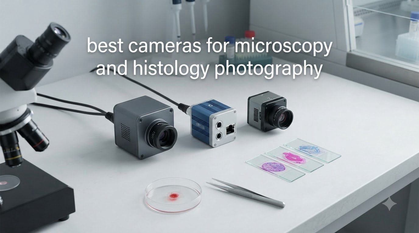 best cameras for microscopy and histology photography