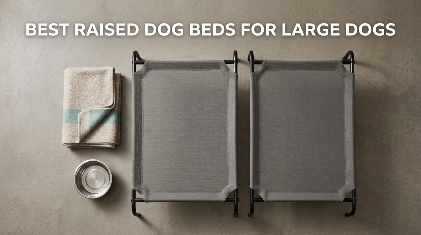 best raised dog beds for large dogs