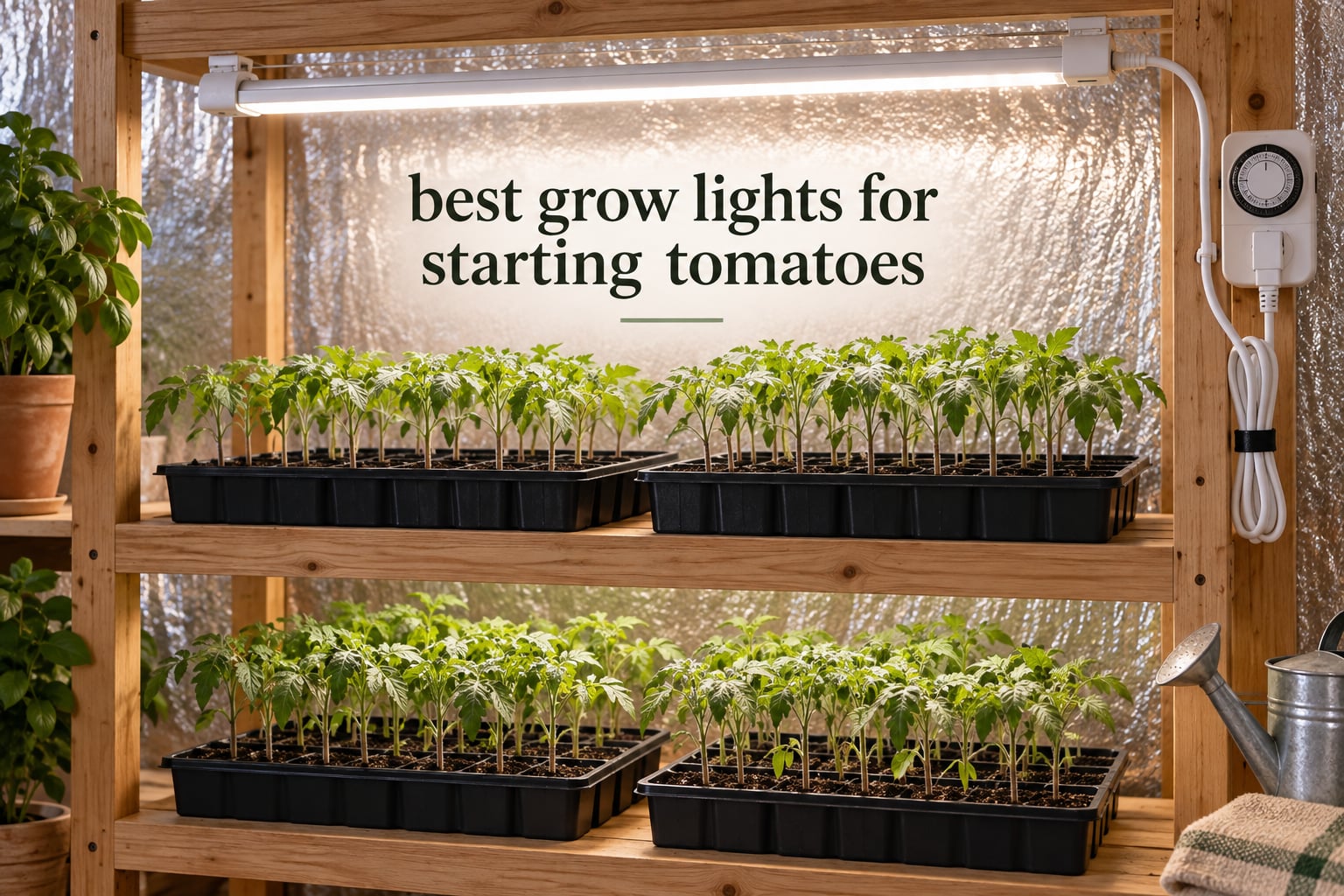 best grow lights for starting tomatoes