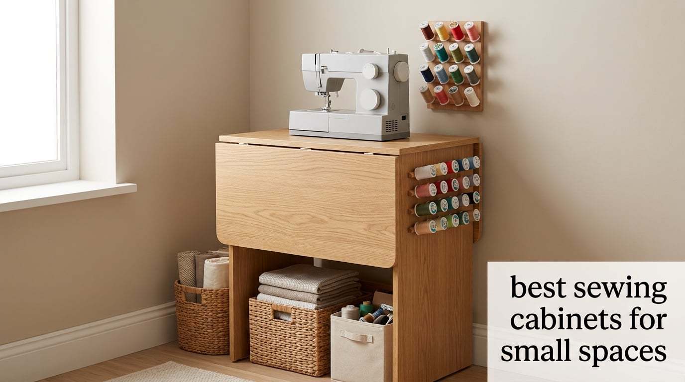 best sewing cabinets for small spaces