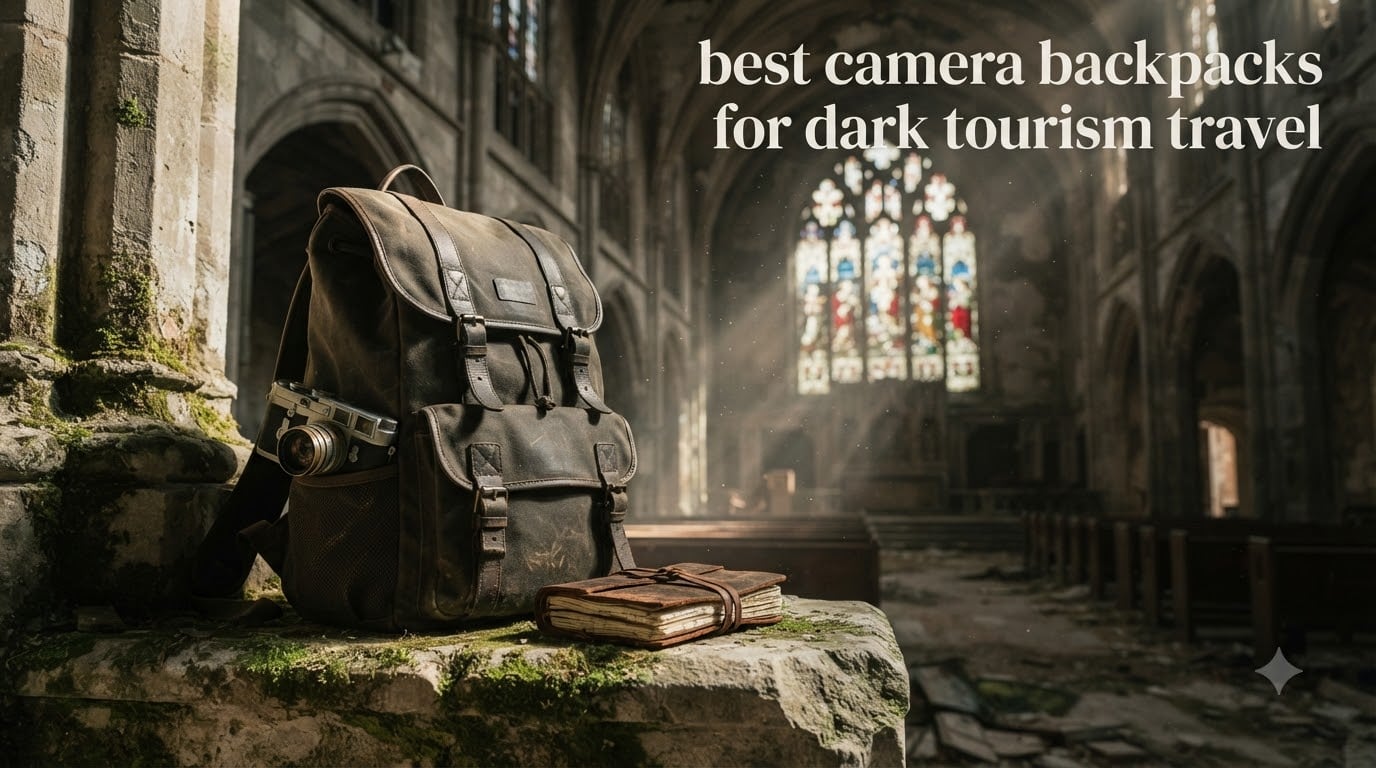 best camera backpacks for dark tourism travel