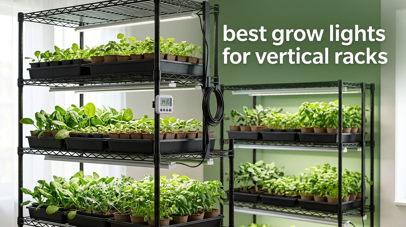 best grow lights for vertical racks