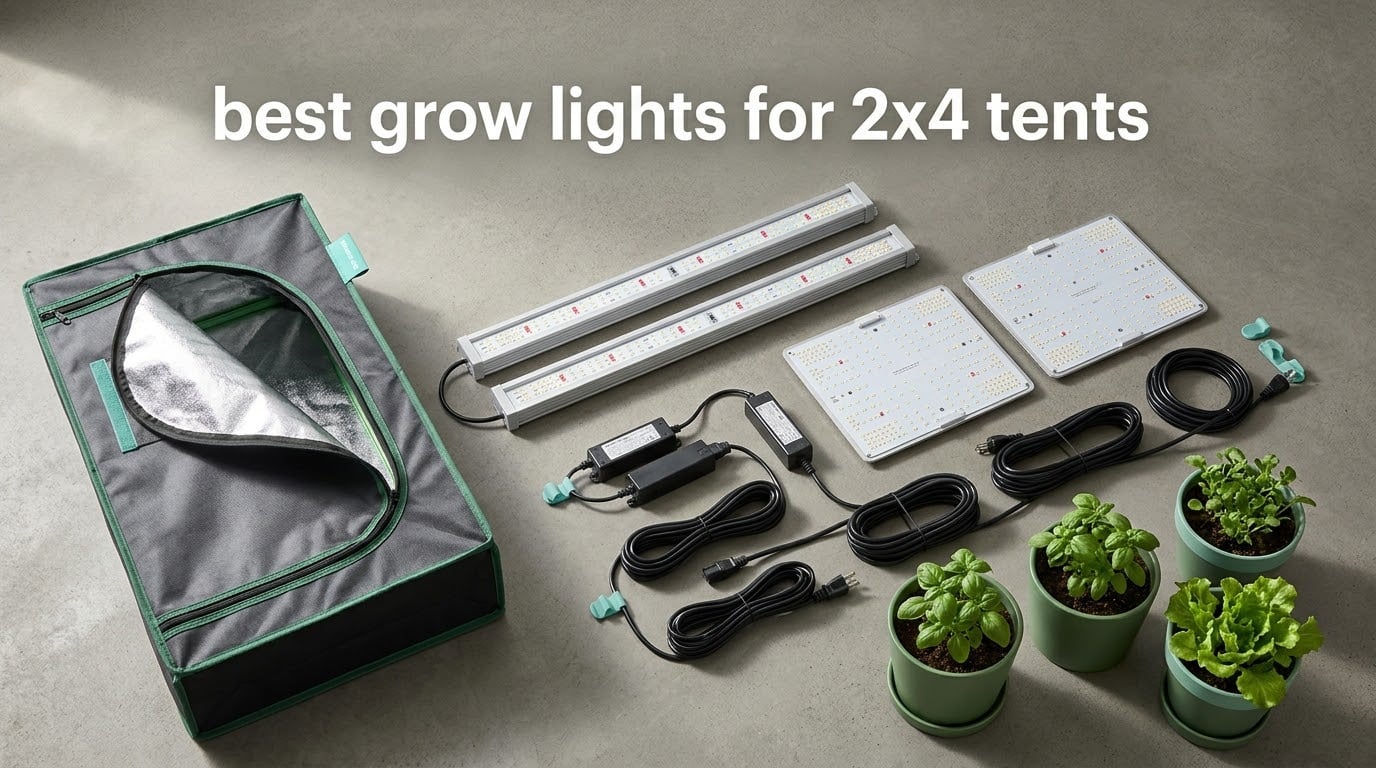 best grow lights for 2x4 tents