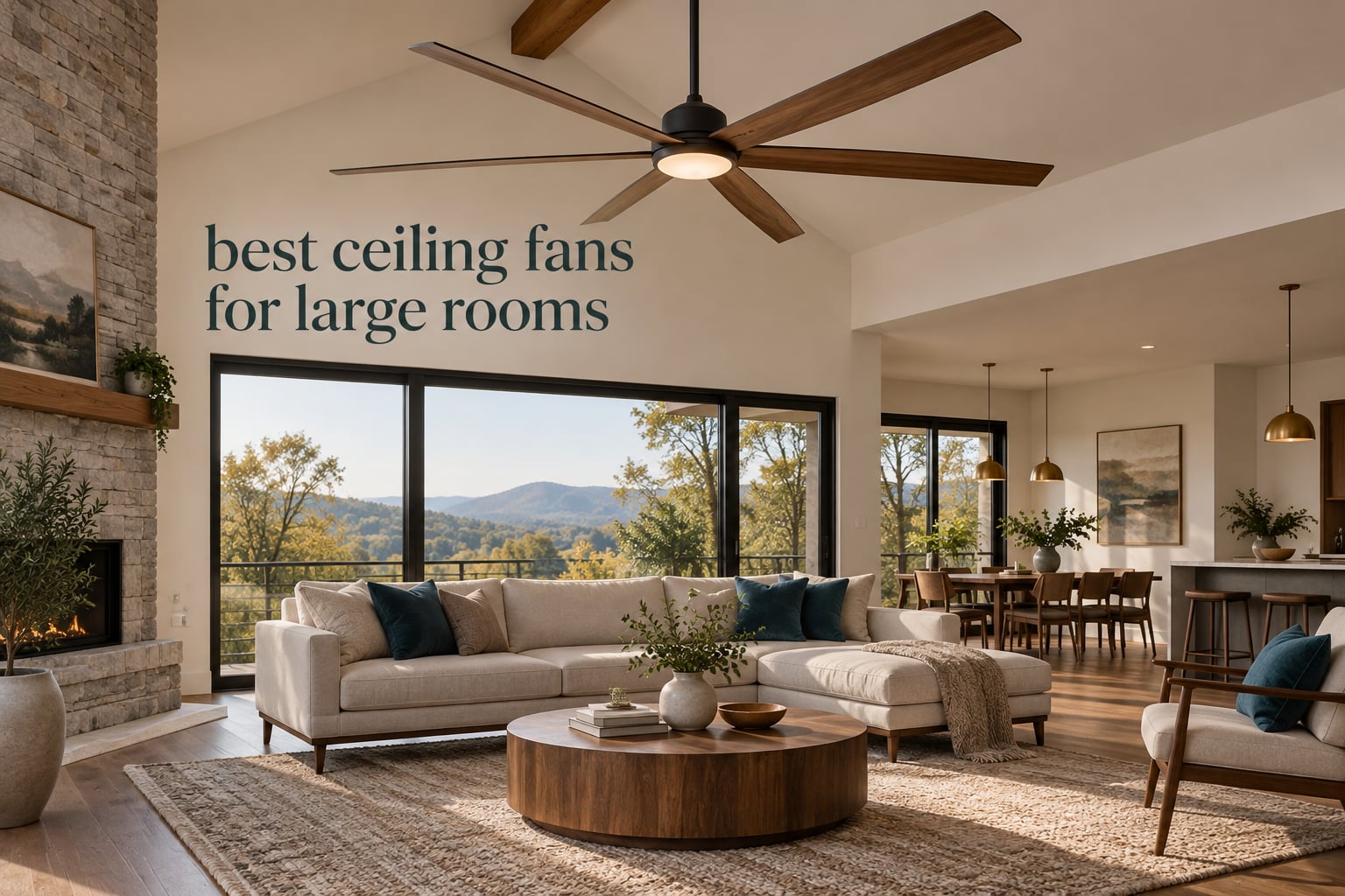 best ceiling fans for large rooms